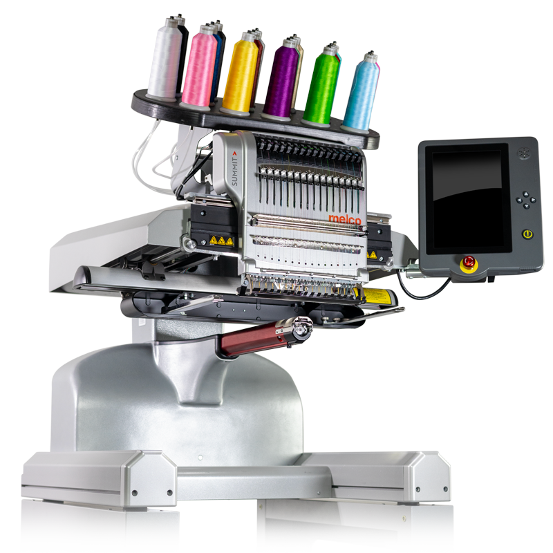 Melco SUMMIT embroidery machine