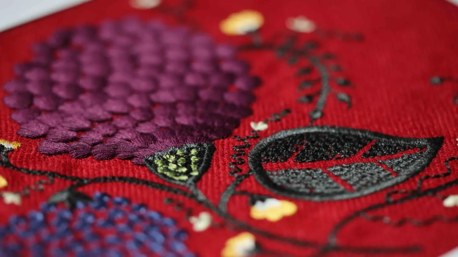 Tajima embroidery finished product example